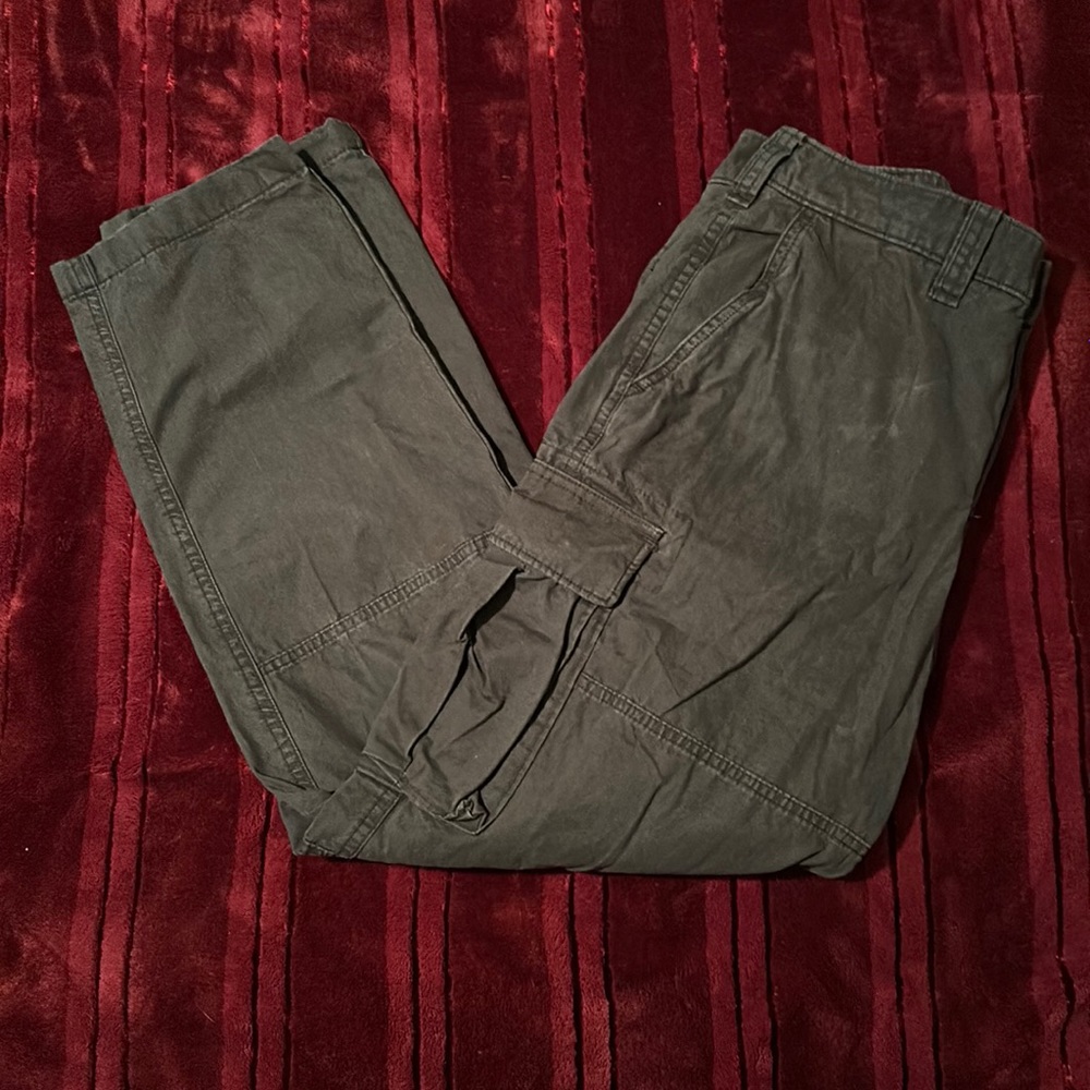 Cargo pants from Abercrombie & Fitch.